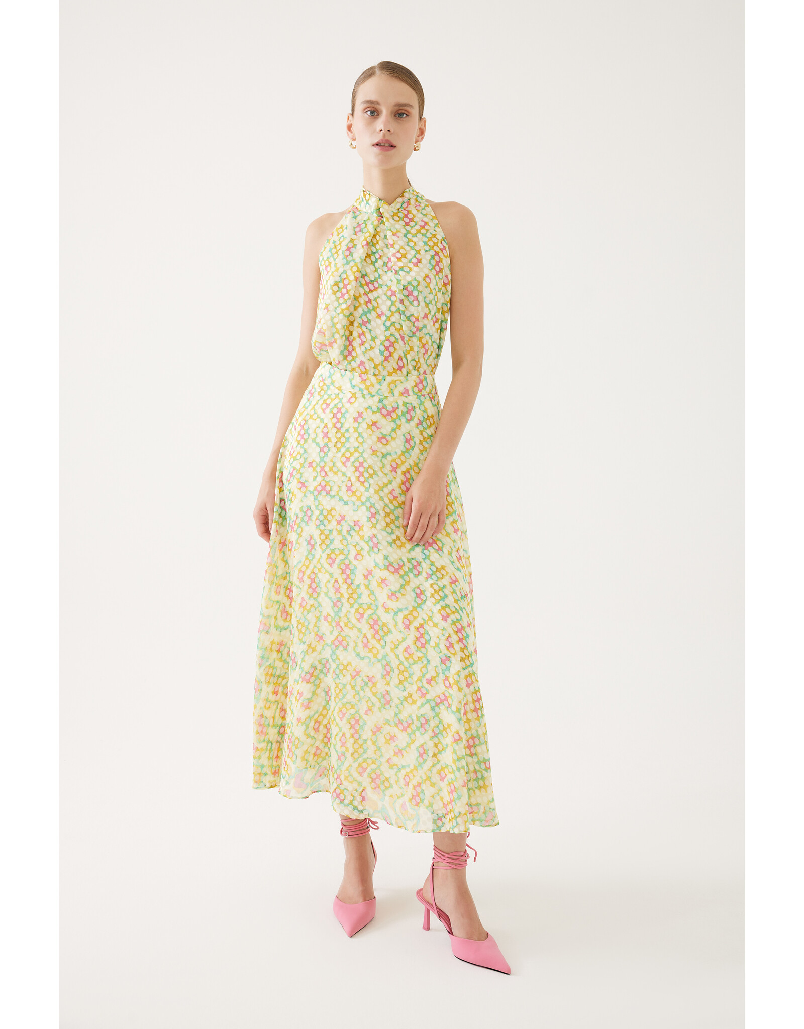 Exquise Exquise - 4215007 - Long Sorbet Print Skirt