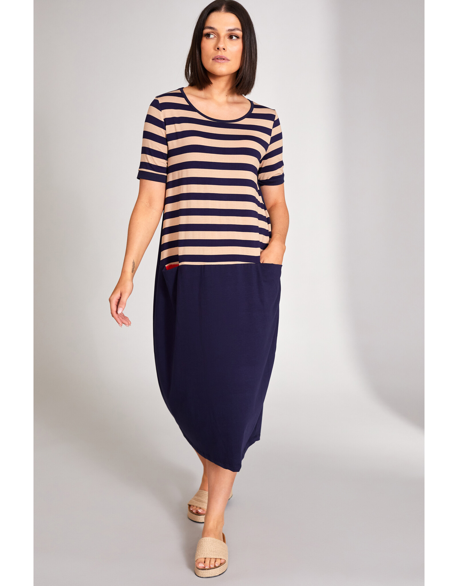 Peruzzi Peruzzi - S24146 - Stripe Dress