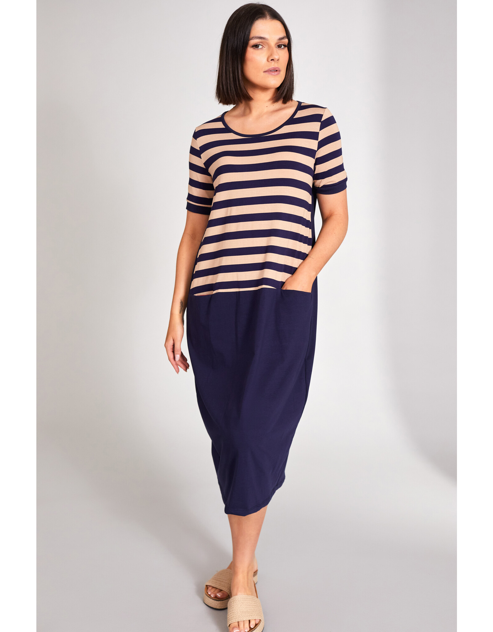 Peruzzi Peruzzi - S24146 - Stripe Dress