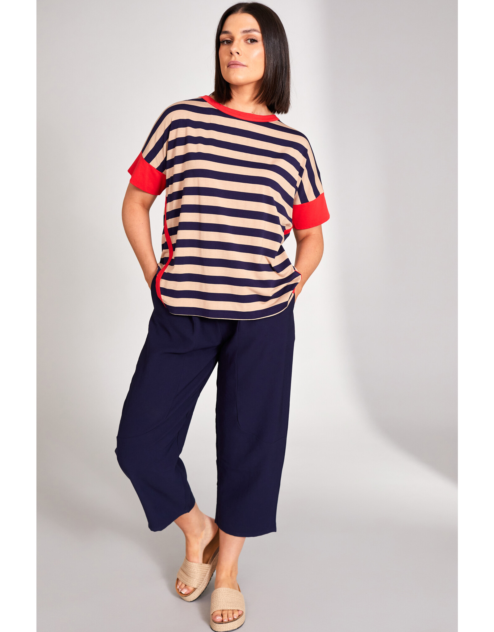 Peruzzi Peruzzi - S24147 - Stripe Top