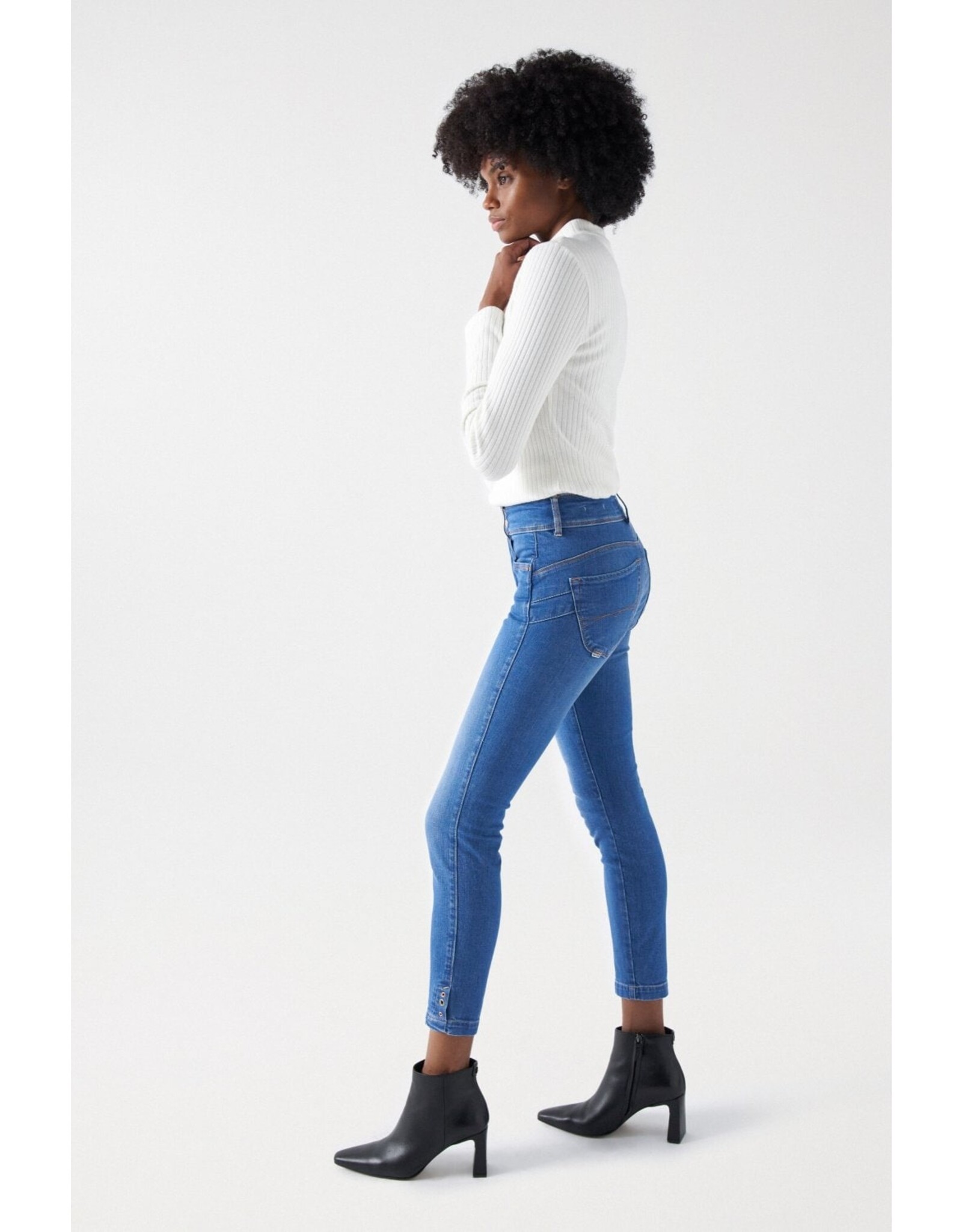 Salsa Jeans Salsa - 21007967 - Push In Cropped Skinny