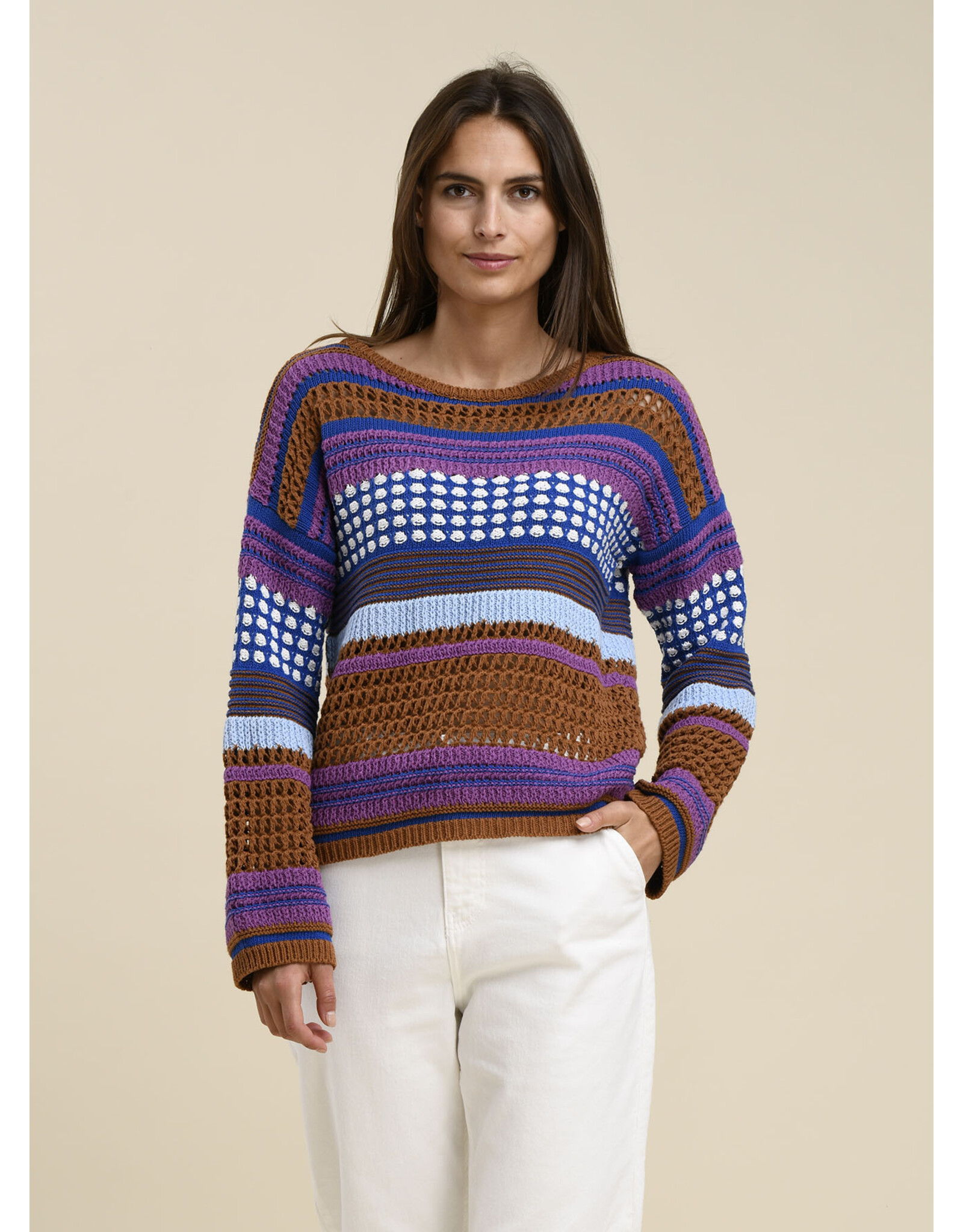 La Fee Maraboutee La Fee Maraboutee - VENTURA - Stripe Knit