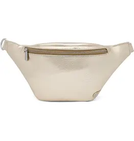 Depeche Champagne Metallic  Leather Bumbag