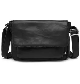 Depeche Flap Closure Leather Cross Over Bag