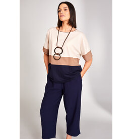 Peruzzi Colour Block Top