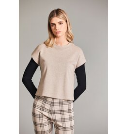 Peruzzi Jacquard Plain Top