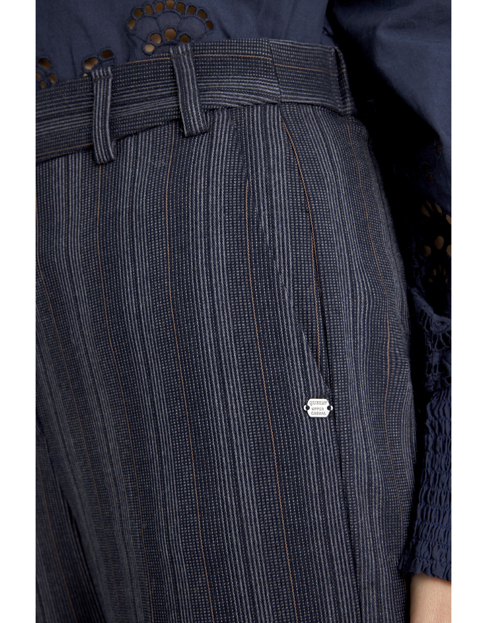 Gustav Denmark Esta High Waist Wide Leg Trouser