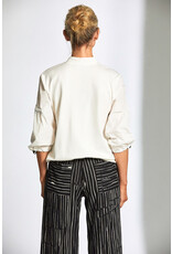 Peruzzi Contrast zip cardi with pockets