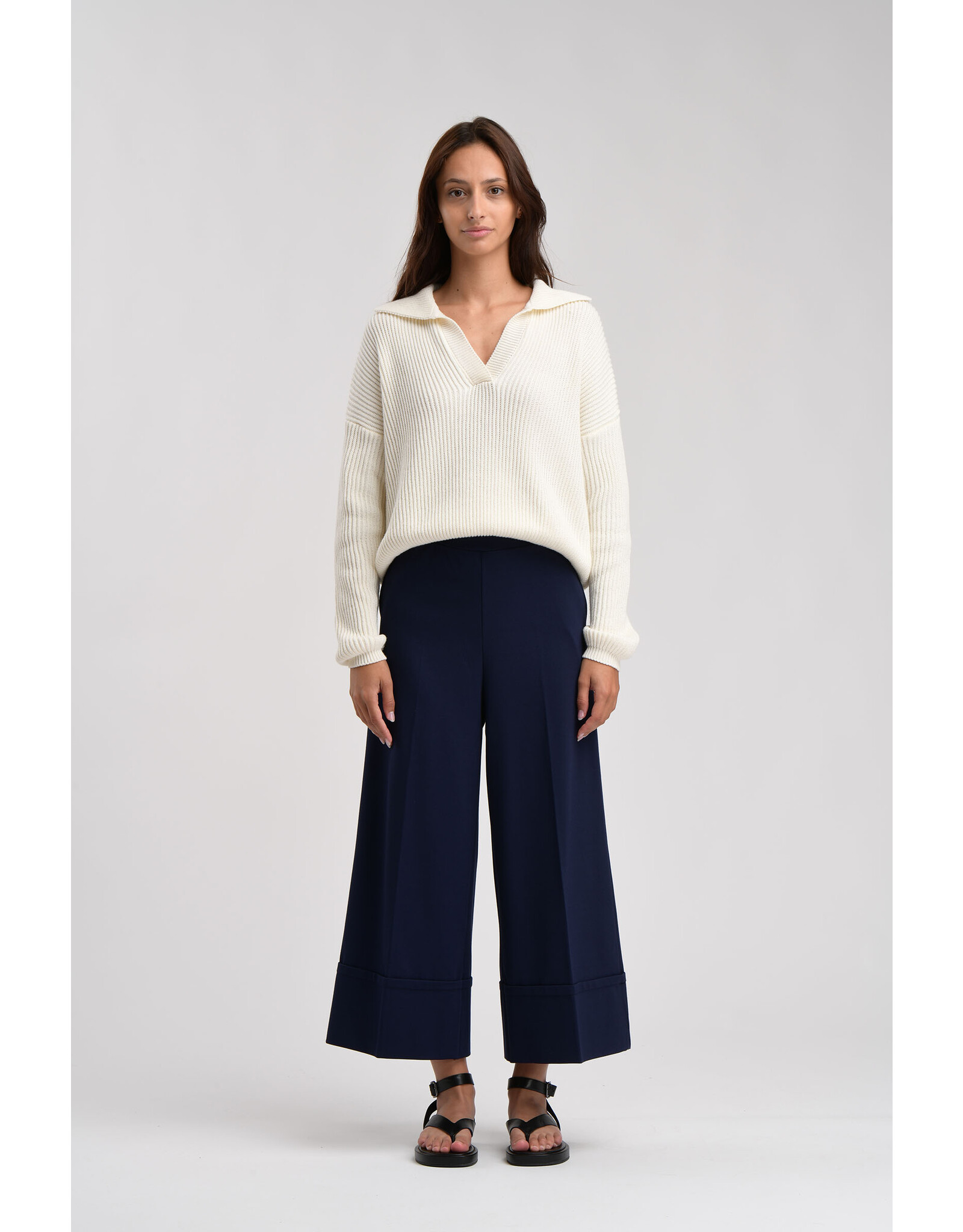 Humility SOPHIO-D - Denim Wide Leg Trousers