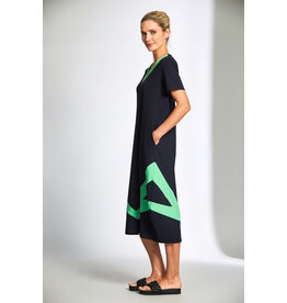 Peruzzi Colour Block Triangles Dress