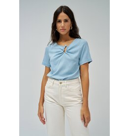 Salsa Jeans Top  with Loop Neck