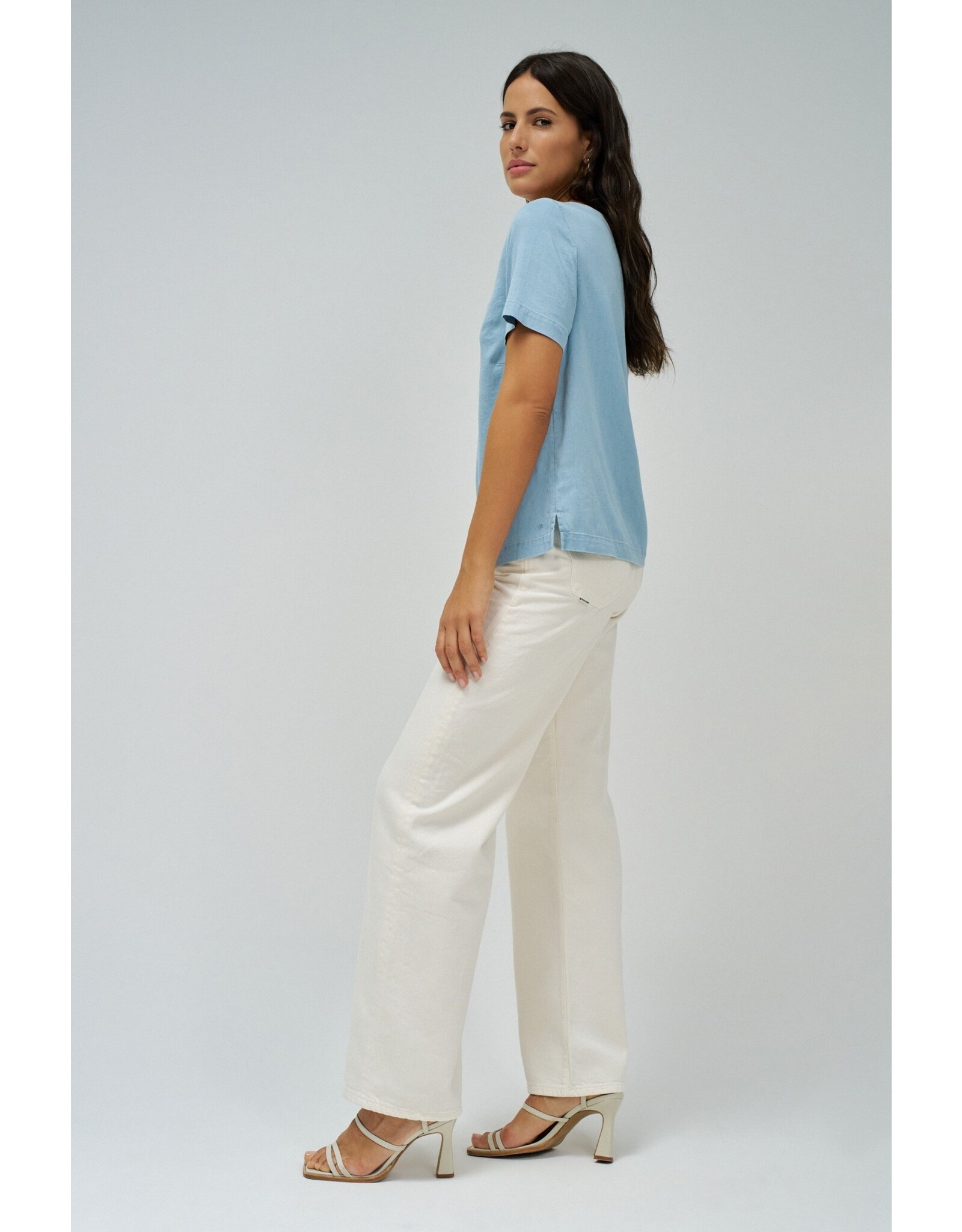 Salsa Jeans Salsa - 21009405 - Top  with Loop Neck