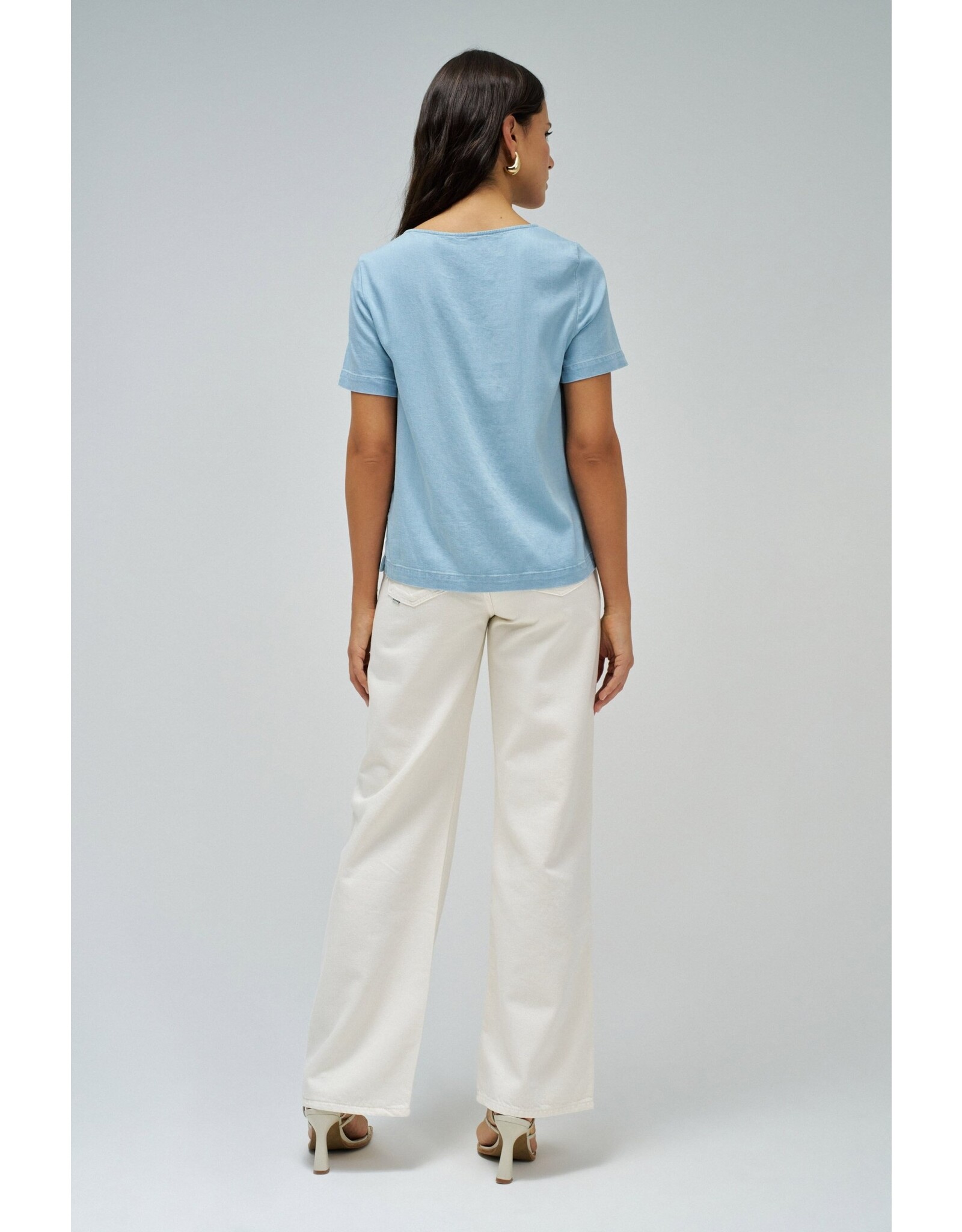 Salsa Jeans Salsa - 21009405 - Top  with Loop Neck