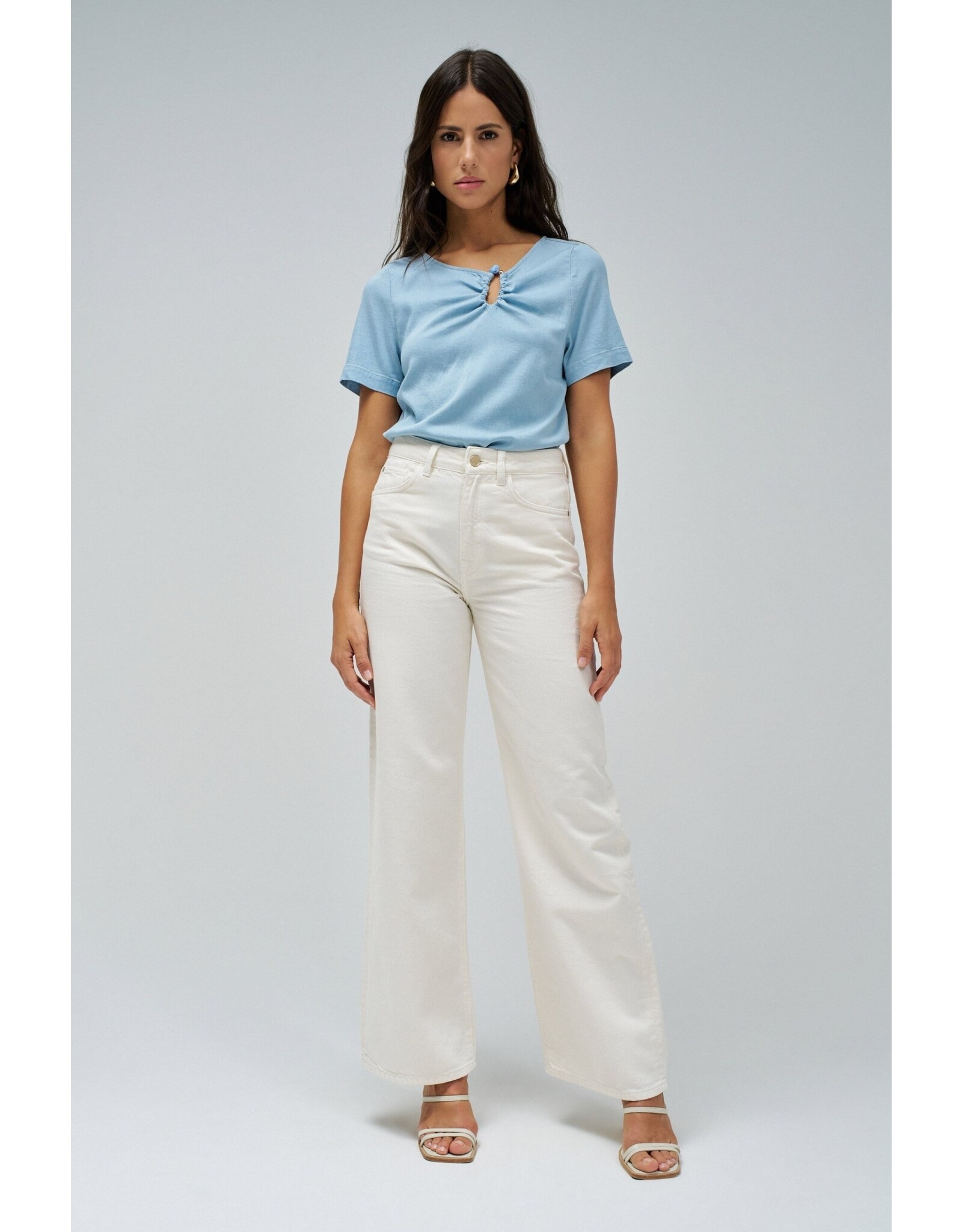 Salsa Jeans Salsa - 21009405 - Top  with Loop Neck