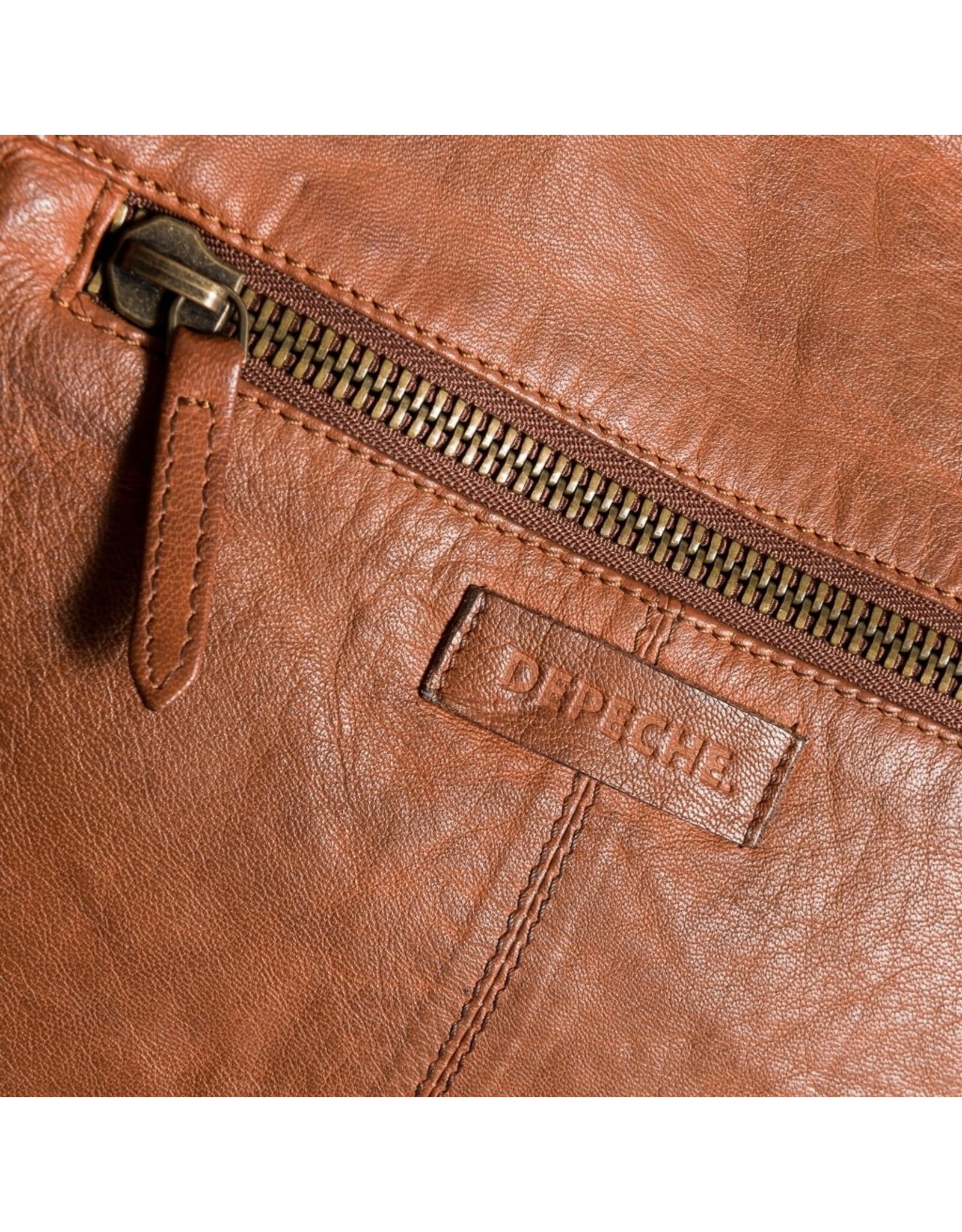 Depeche Leather Shopper Bag
