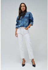 Salsa Jeans True Cropped White Jean