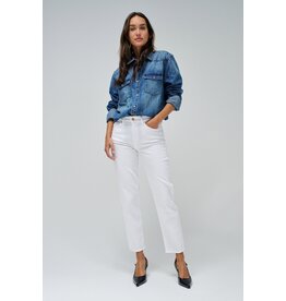 Salsa Jeans True Cropped White Jean