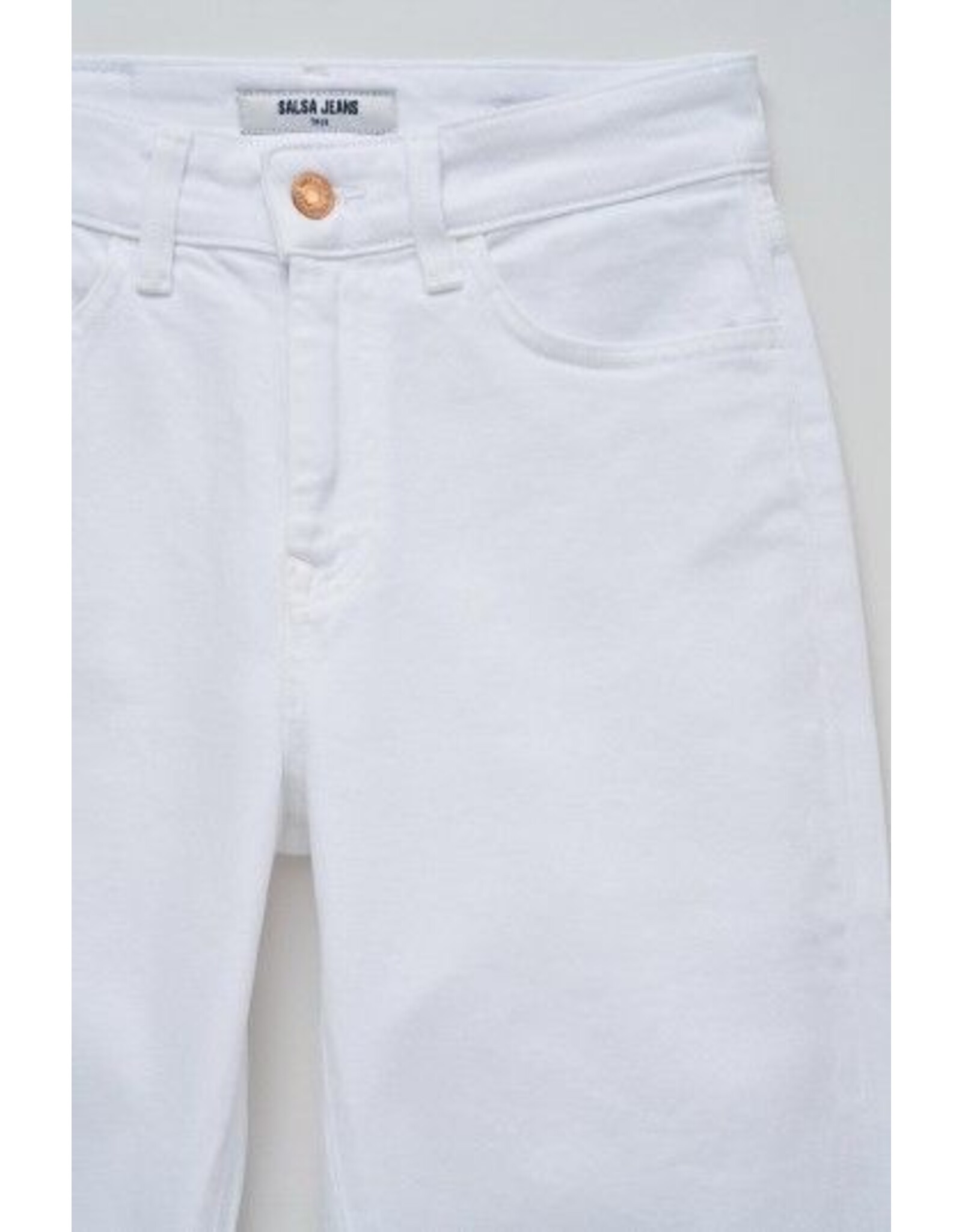 Salsa Jeans True Cropped White Jean