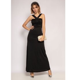 Paris Es'tyl Strap Dress with embellishment