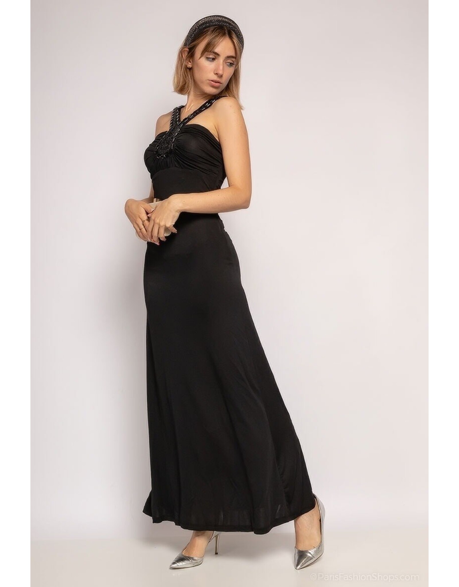 Paris Es'tyl 8172 - Starp Dress with embellishment