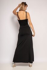 Paris Es'tyl 8172 - Starp Dress with embellishment Paris Es'tyl 8172 - Starp Dress with embellishment