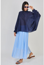 Paris Es'tyl 12534 - Oversize transparent blouse Paris Es'tyl 12534 - Oversize transparent blouse
