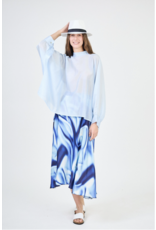 Paris Es'tyl 12534 - Oversize transparent blouse Paris Es'tyl 12534 - Oversize transparent blouse