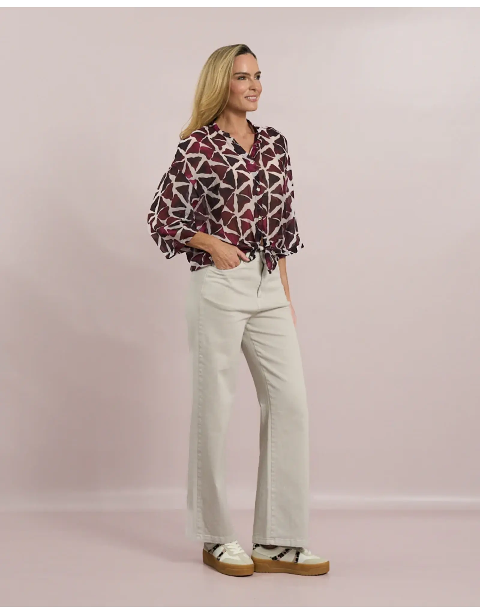 d.e.c.k MC93022 - Print Blouse