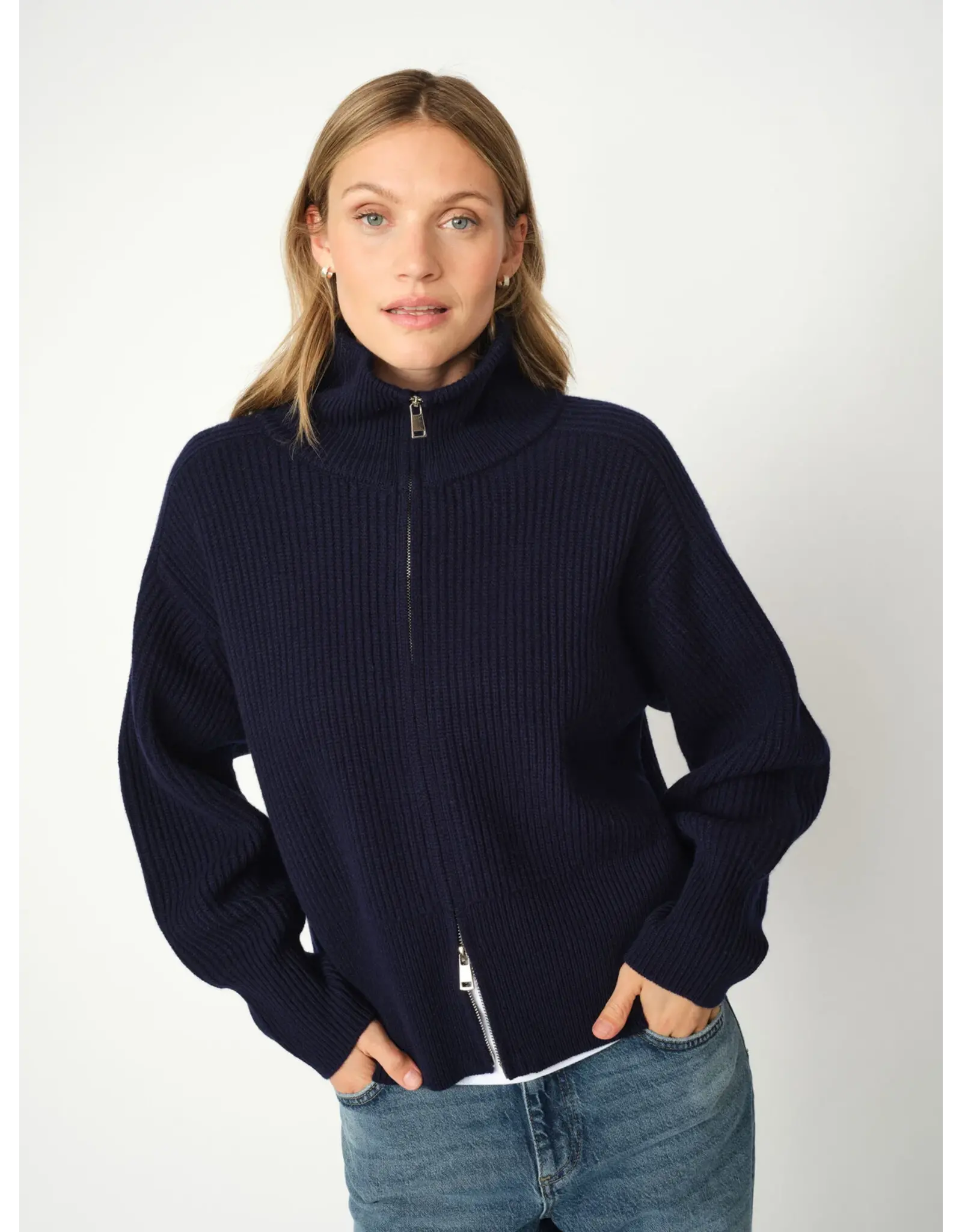 Mos Mosh Amity Zip Knit Cardigan