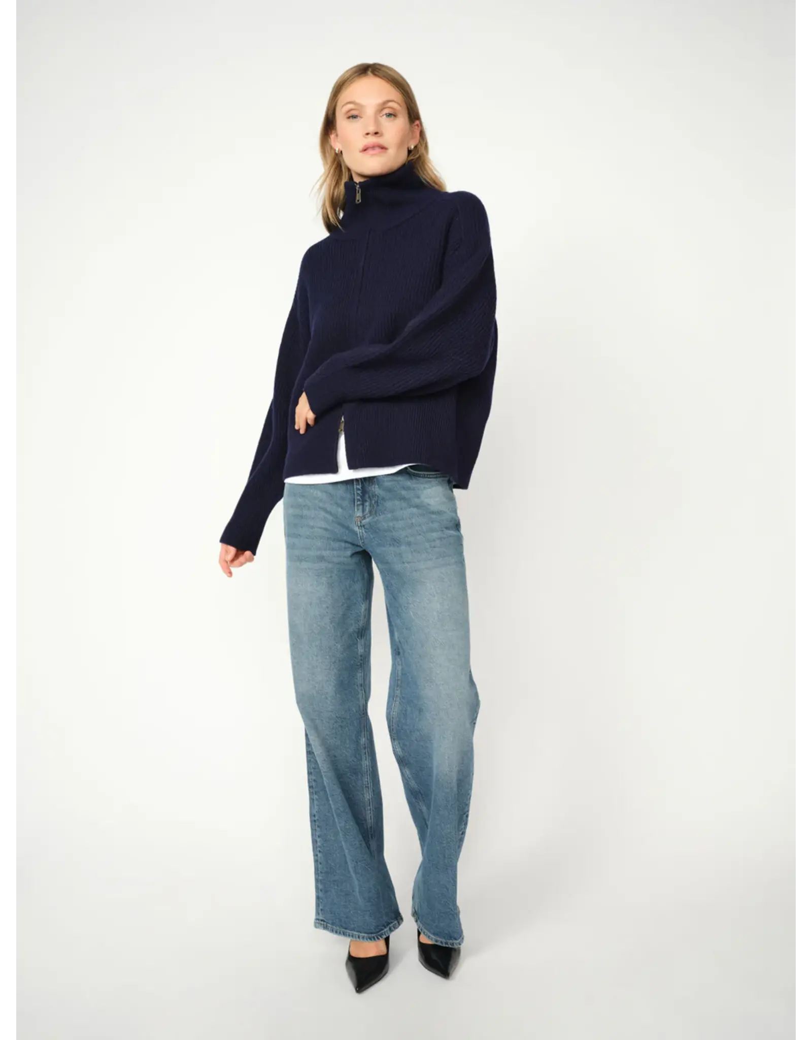 Mos Mosh Amity Zip Knit Cardigan