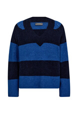 Mos Mosh Taci Stripe V -Neck Knit