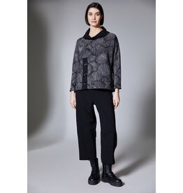 Peruzzi Jacquard Button Top