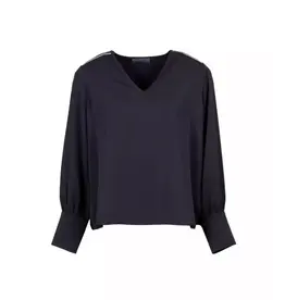 Peruzzi Embelished Trim Blouse