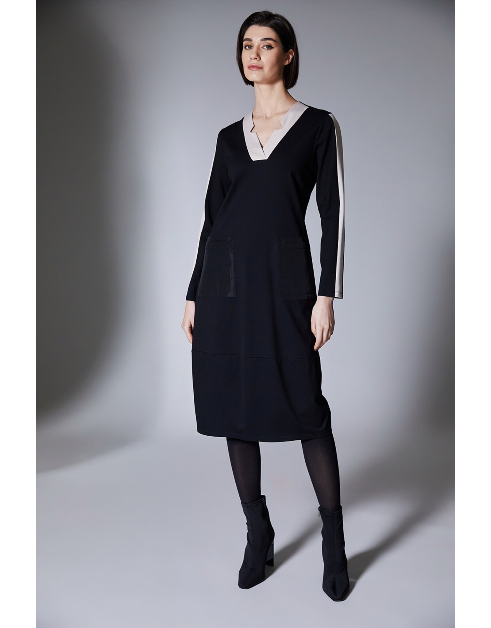 Peruzzi Side Striped Dress