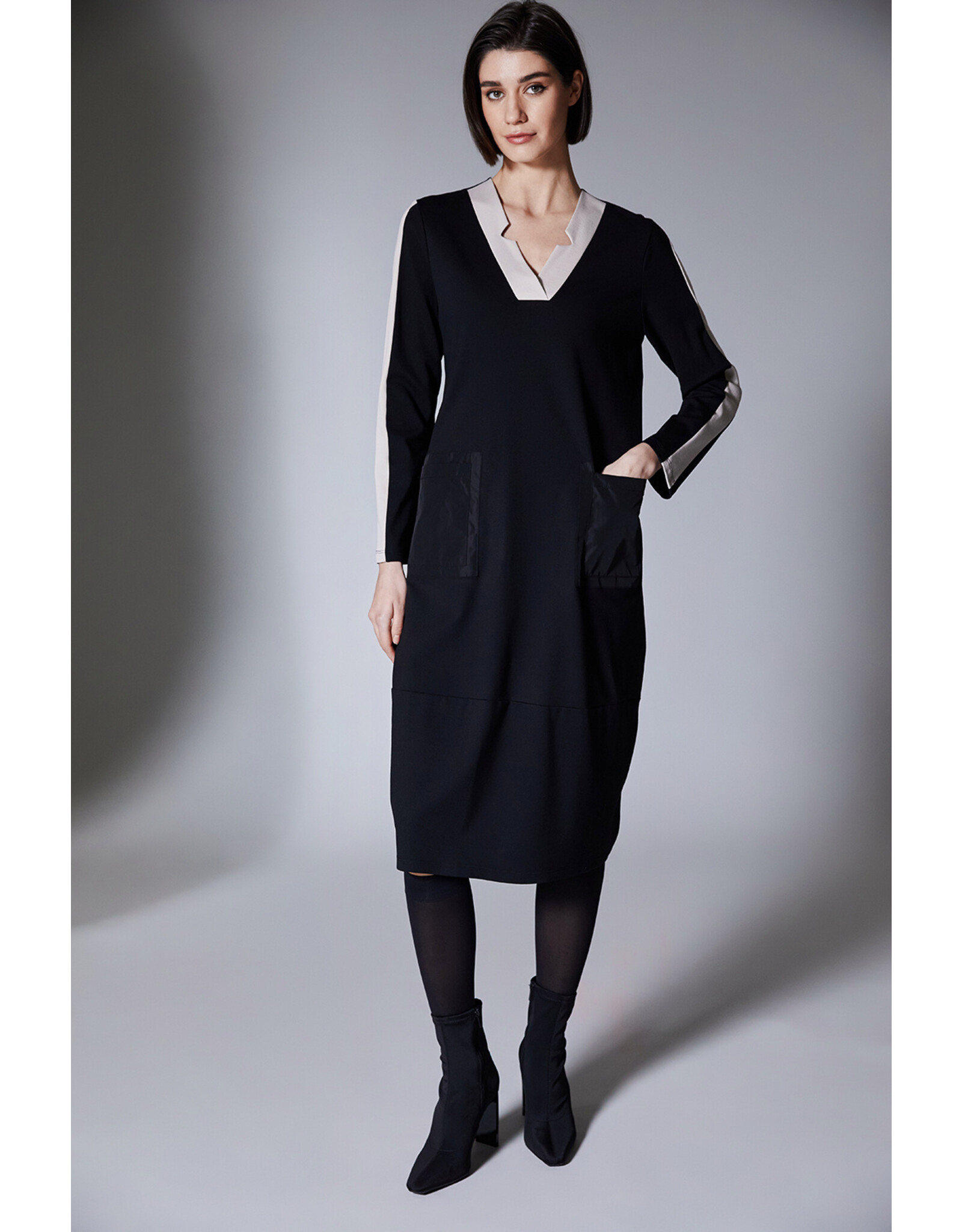 Peruzzi Side Striped Dress