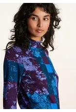 La Fee Maraboutee Covola Printed Polo Neck Top La Fee Maraboutee Covola Printed Polo Neck Top