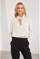 Peruzzi Twist Neck Top L/S