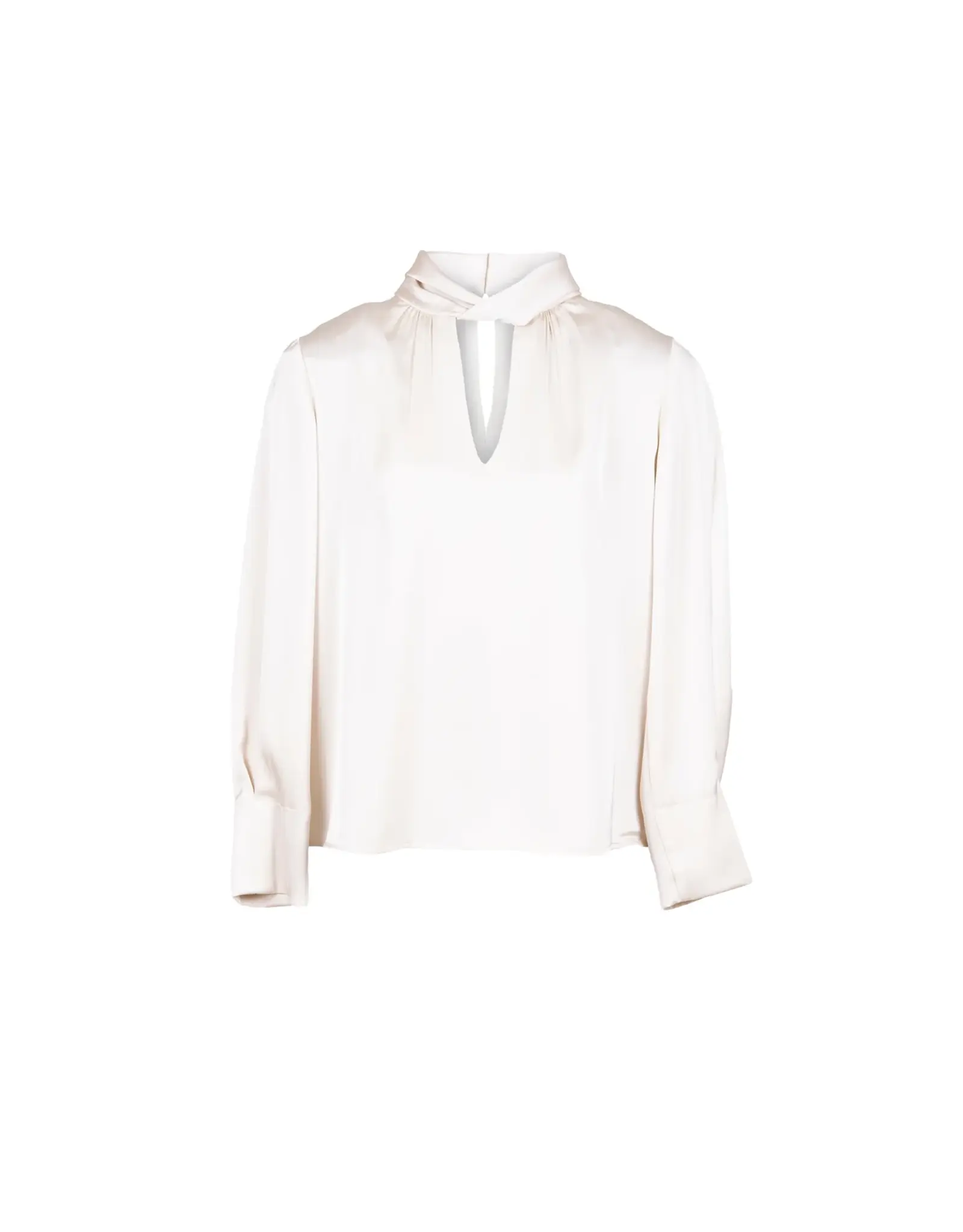Peruzzi Twist Neck Top L/S