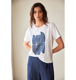 Peruzzi Quarter Circle Print T-Shirt