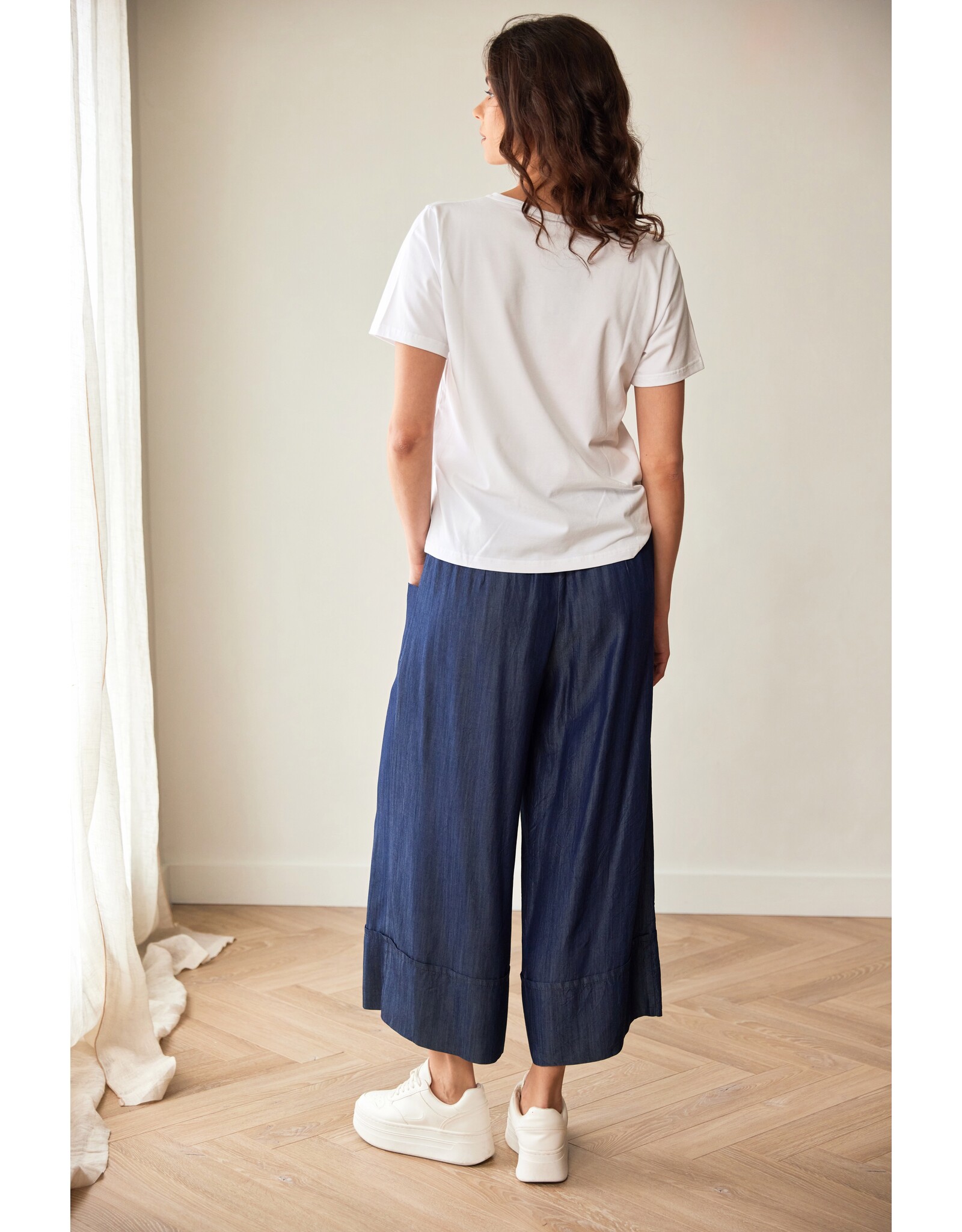 Peruzzi S26229 - Peruzzi Quarter Circle Print T-Shirt