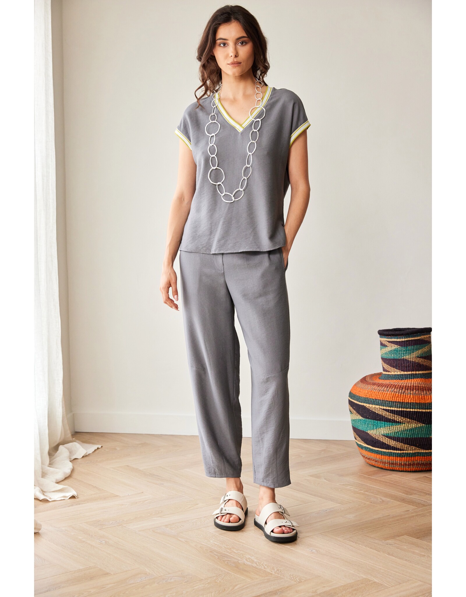 Peruzzi S26406 - Peruzzi Barrel Trousers