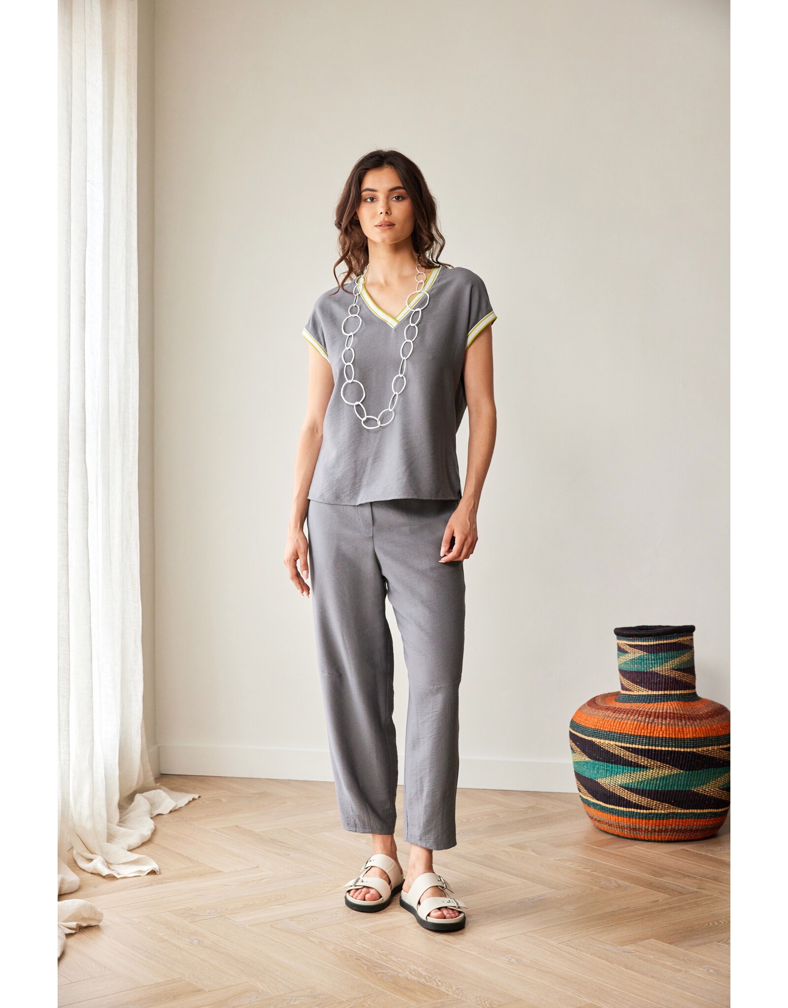 Peruzzi S26406 - Peruzzi Barrel Trousers