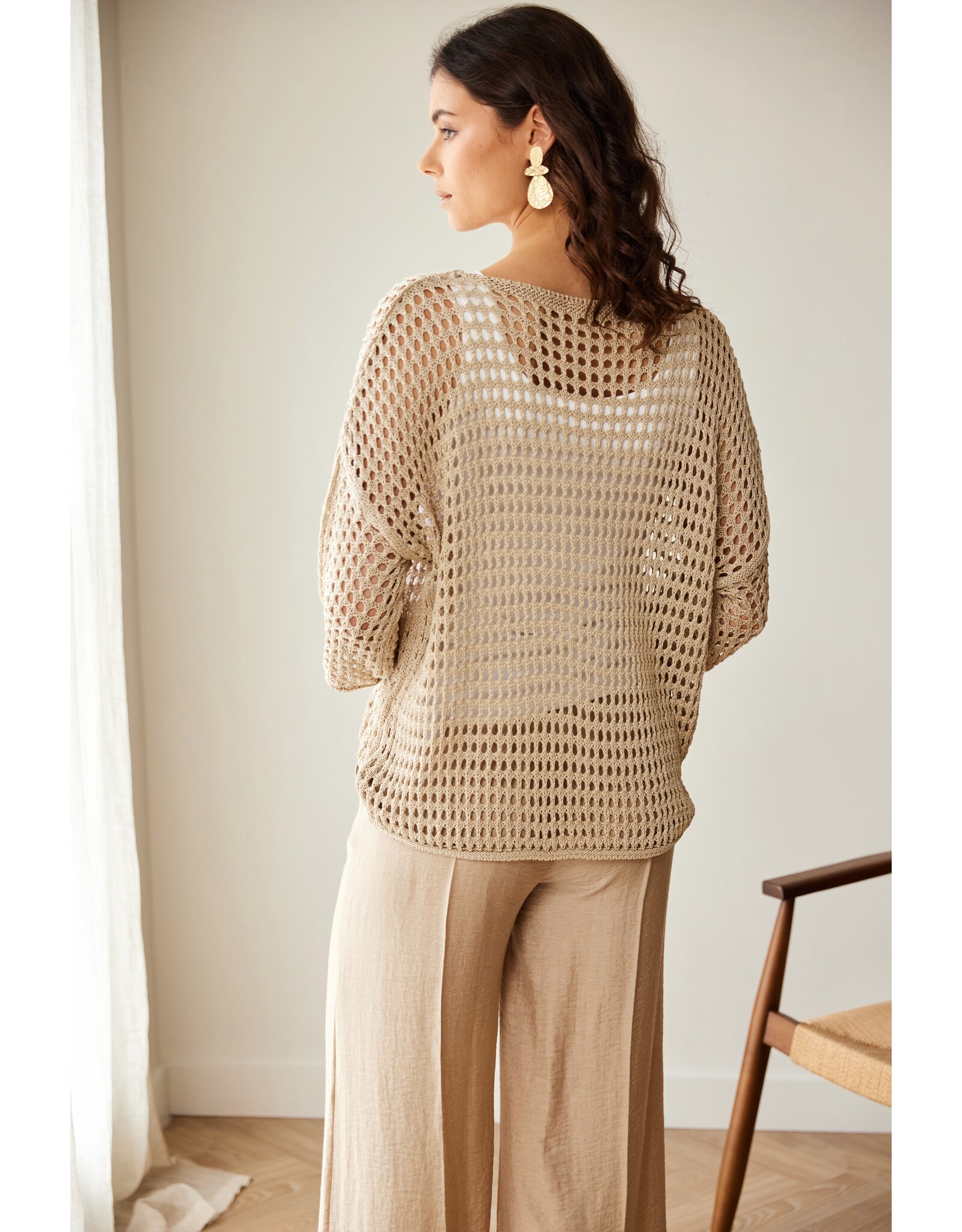 Peruzzi S26600 - Peruzzi Open Stitch Knit