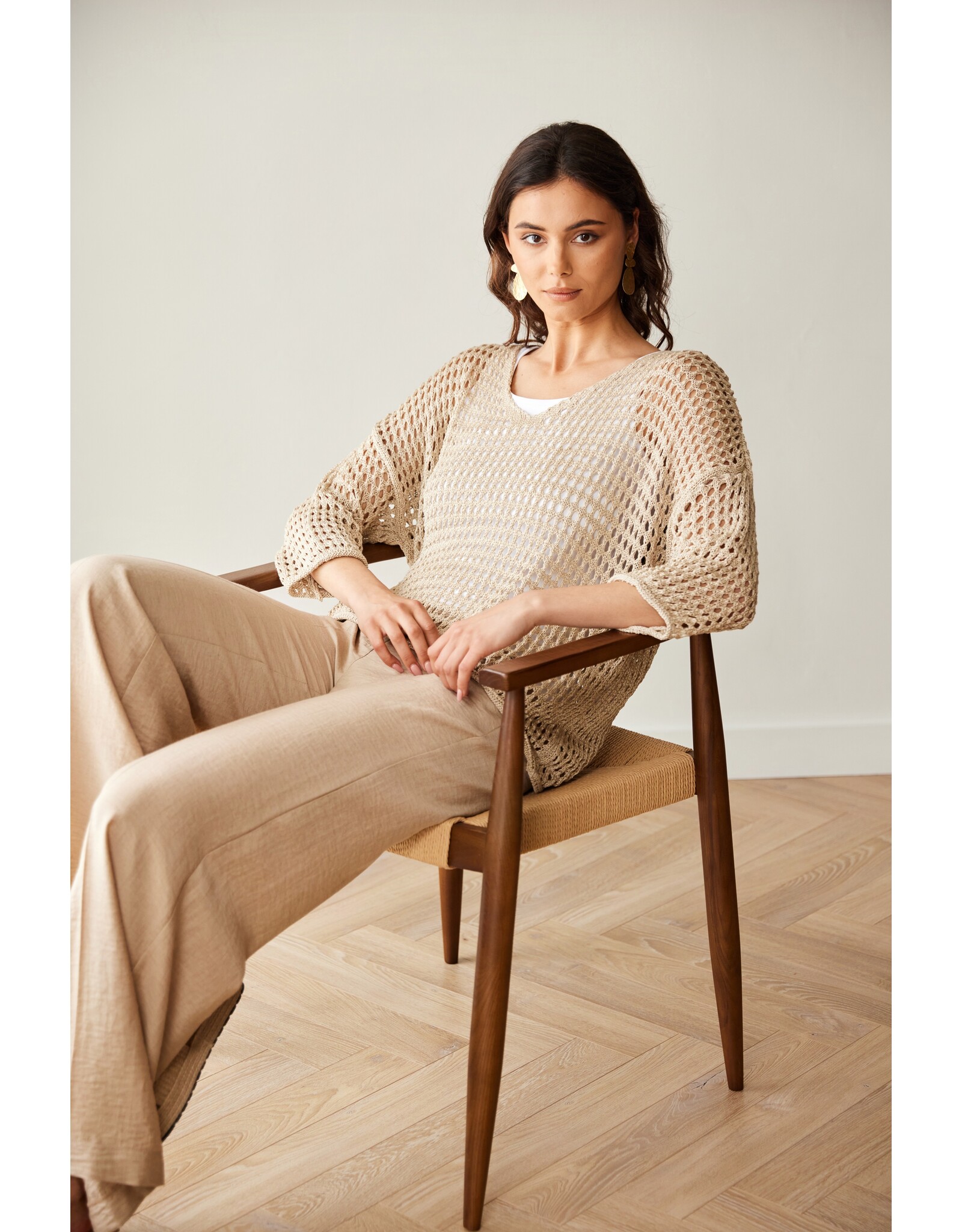 Peruzzi S26600 - Peruzzi Open Stitch Knit