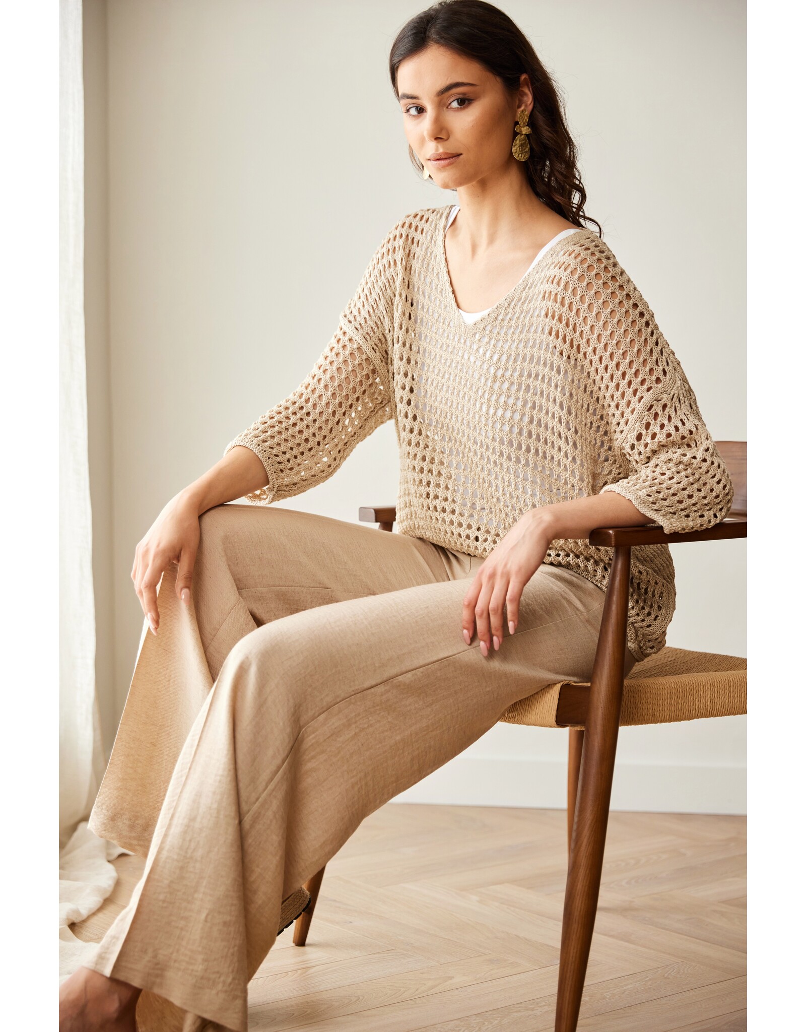 Peruzzi S26600 - Peruzzi Open Stitch Knit