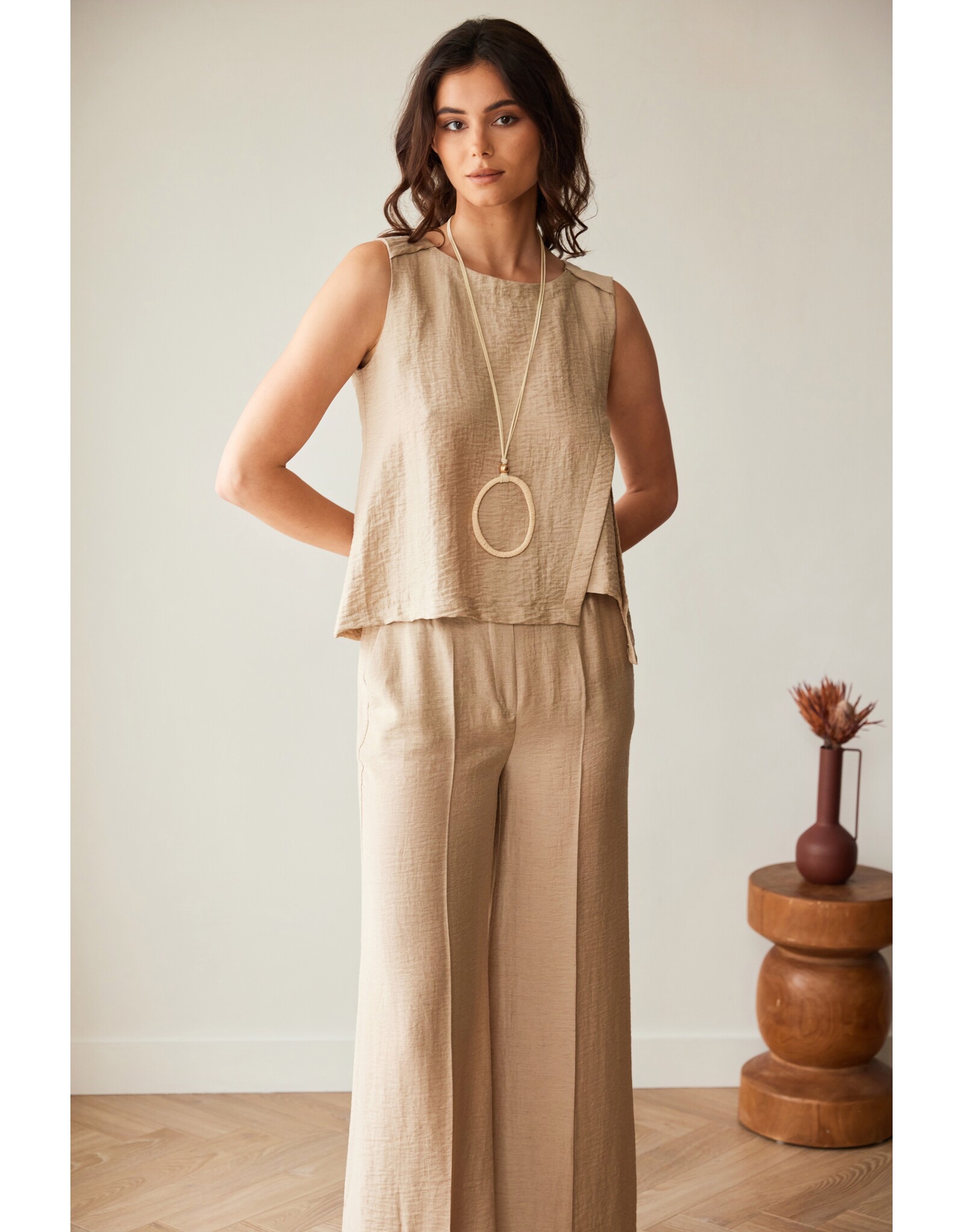 Peruzzi Peruzzi - S26136 - PLEAT SHELL TOP