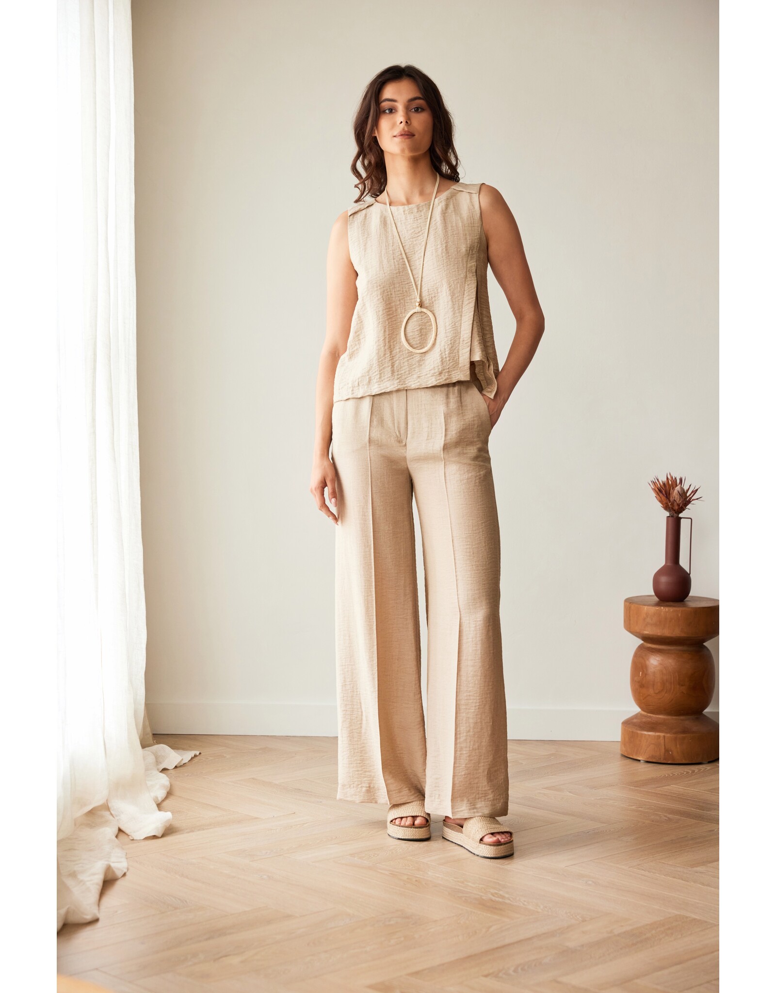 Peruzzi Peruzzi - S26136 - PLEAT SHELL TOP