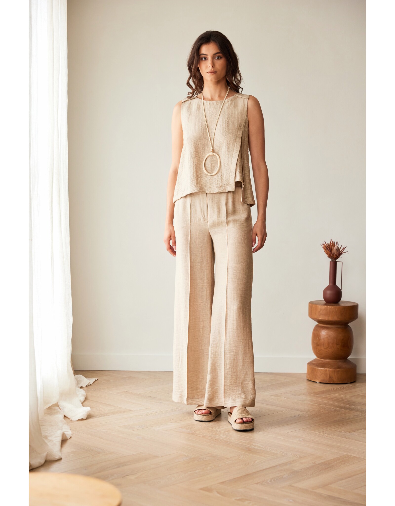 Peruzzi Peruzzi - S26136 - PLEAT SHELL TOP