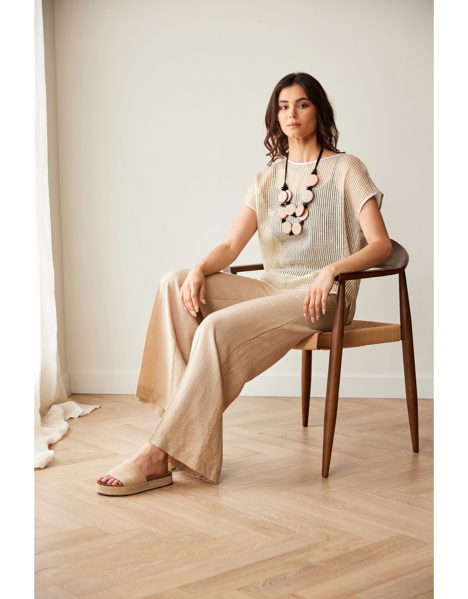 Peruzzi Peruzzi - S26168 - Broderie Anglais Top