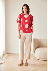 Peruzzi Peruzzi - S26183 - POLKA DOT COTTON TOP